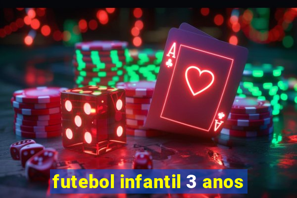 futebol infantil 3 anos