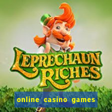 online casino games for real cash