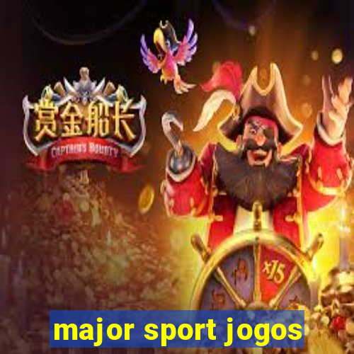 major sport jogos