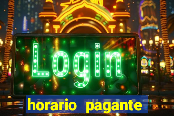 horario pagante fortune tiger