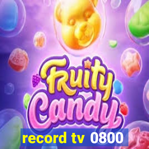 record tv 0800