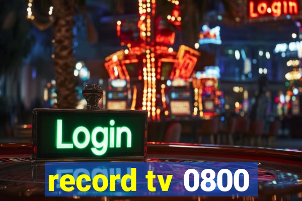 record tv 0800