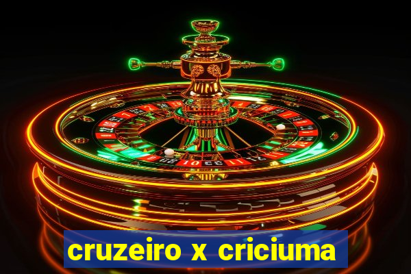 cruzeiro x criciuma