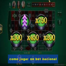 como jogar no bet nacional