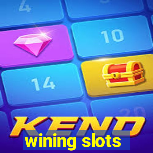 wining slots