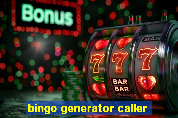 bingo generator caller