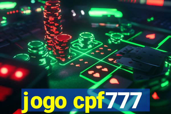 jogo cpf777