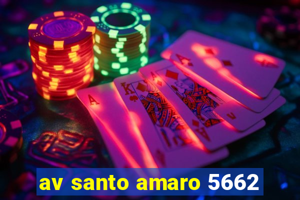 av santo amaro 5662