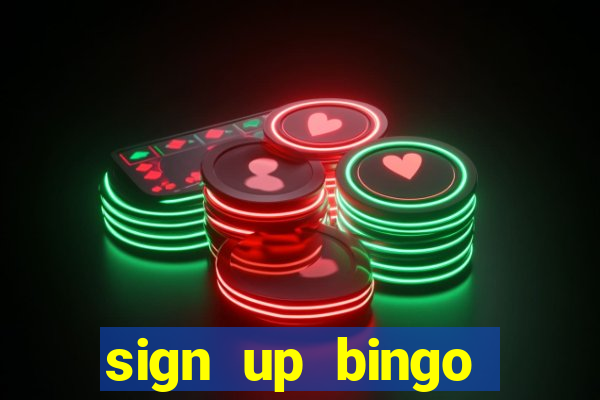 sign up bingo bonus no deposit