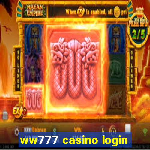 ww777 casino login