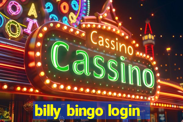 billy bingo login