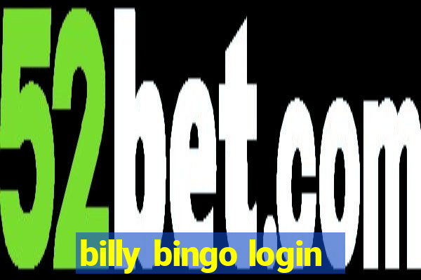 billy bingo login