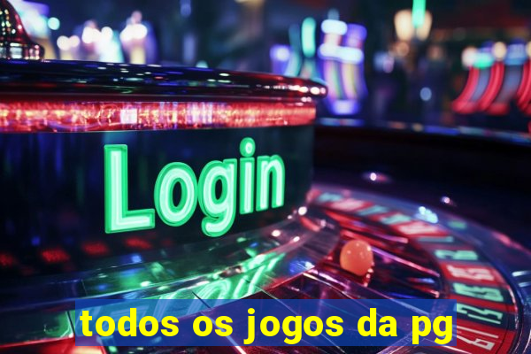 todos os jogos da pg