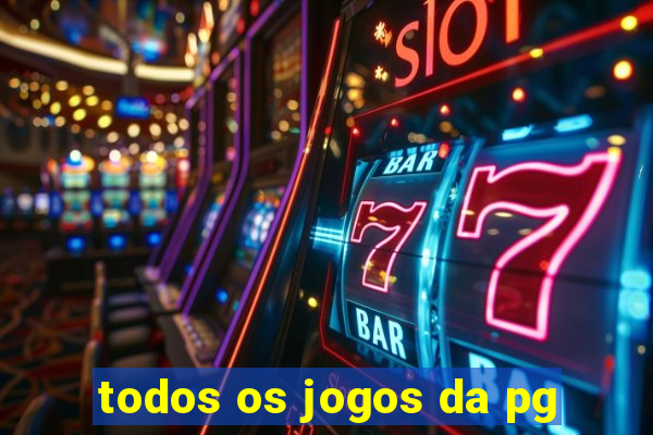 todos os jogos da pg