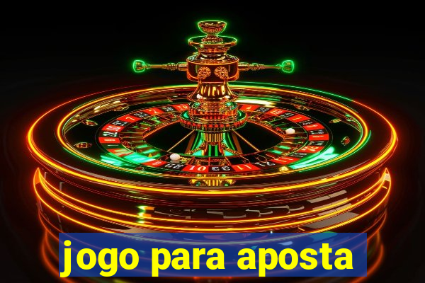 jogo para aposta