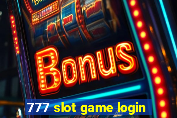 777 slot game login