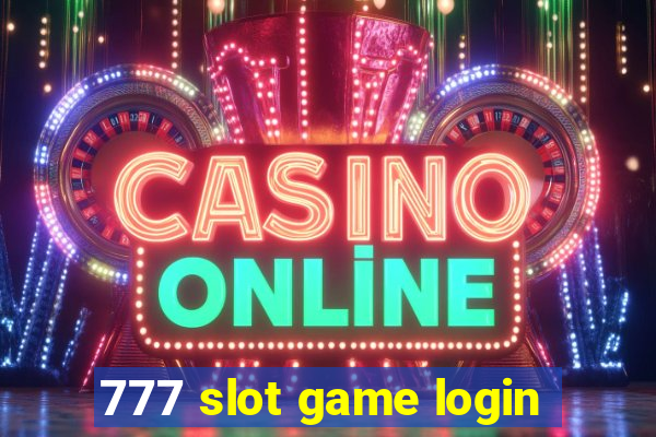 777 slot game login