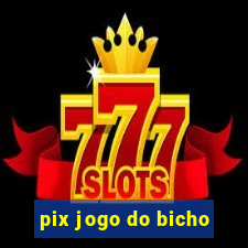 pix jogo do bicho