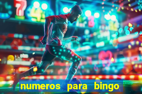 numeros para bingo de 1 a 100