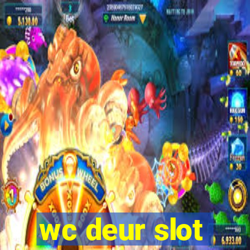 wc deur slot