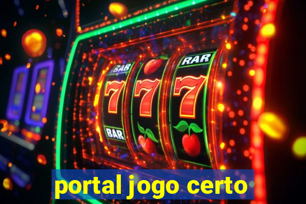 portal jogo certo