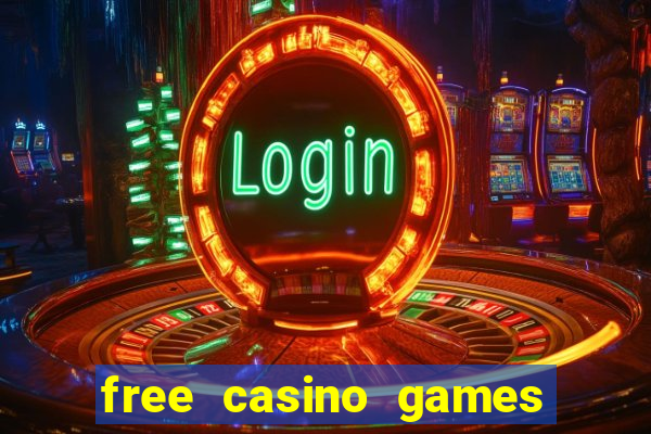 free casino games slots machines