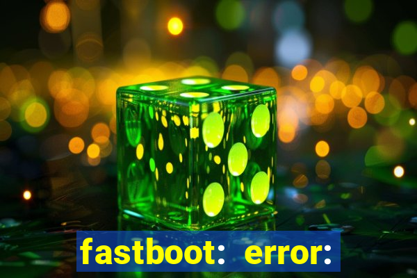 fastboot: error: failed to identify current slot