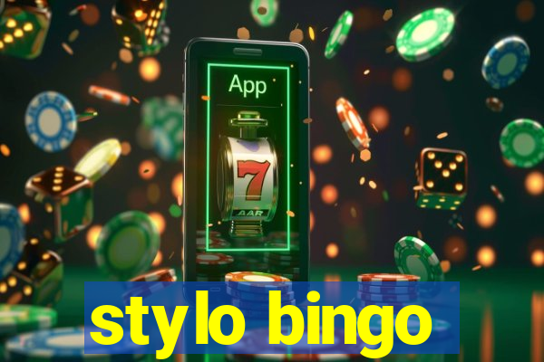 stylo bingo