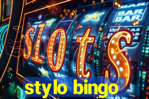 stylo bingo