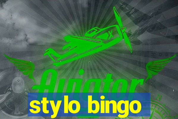 stylo bingo