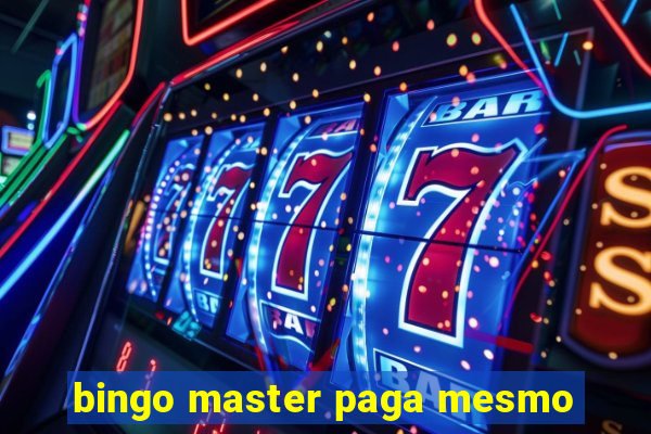 bingo master paga mesmo