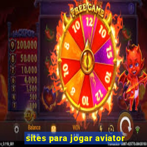 sites para jogar aviator