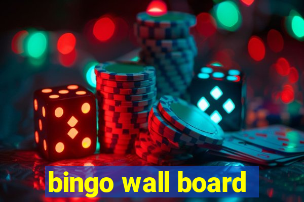 bingo wall board