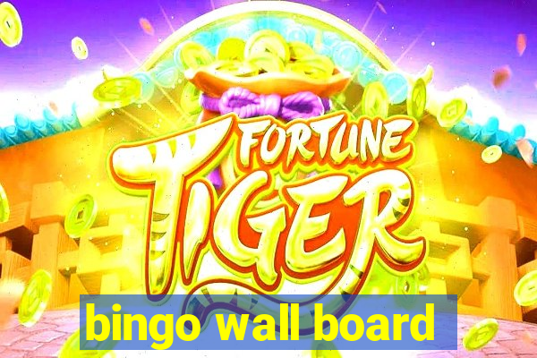 bingo wall board