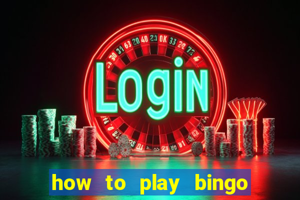 how to play bingo bonus scratch card