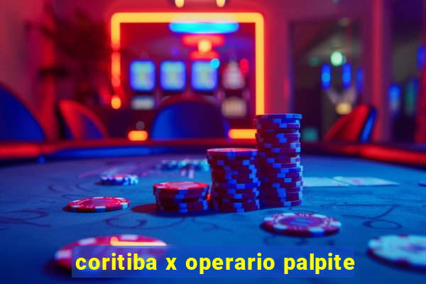 coritiba x operario palpite