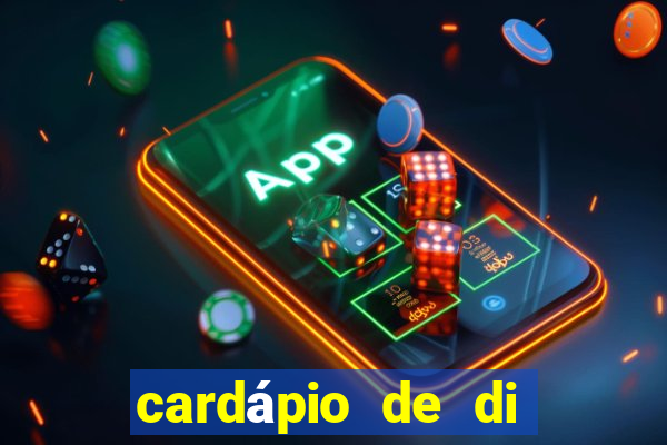 cardápio de di napoli lajeado