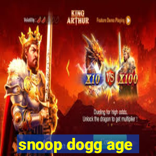 snoop dogg age