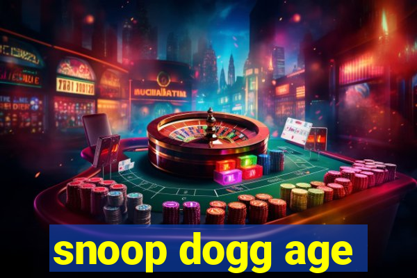 snoop dogg age