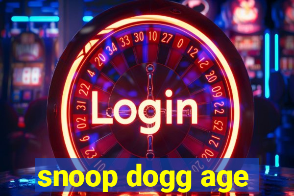 snoop dogg age