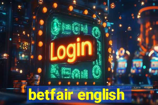 betfair english