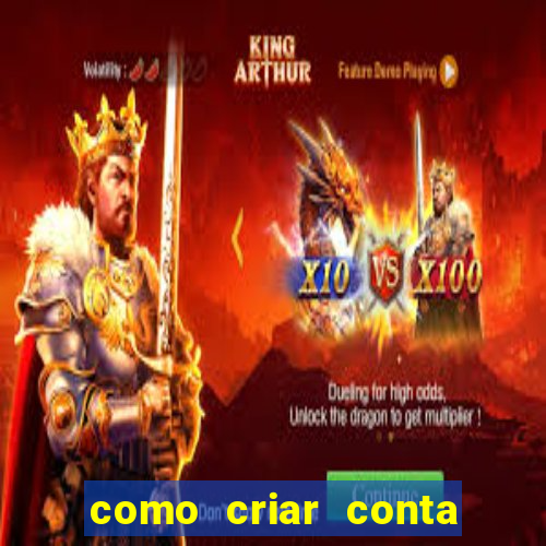 como criar conta demo slot