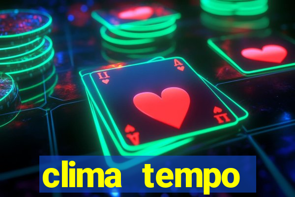 clima tempo divinopolis mg