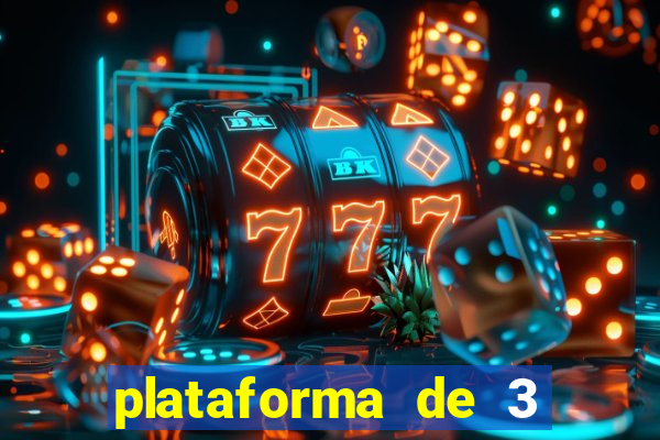 plataforma de 3 reais jogo