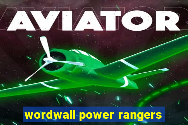 wordwall power rangers