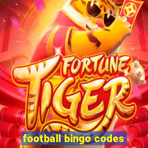 football bingo codes