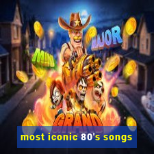 most iconic 80's songs