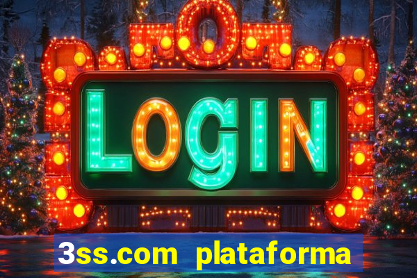 3ss.com plataforma de jogos