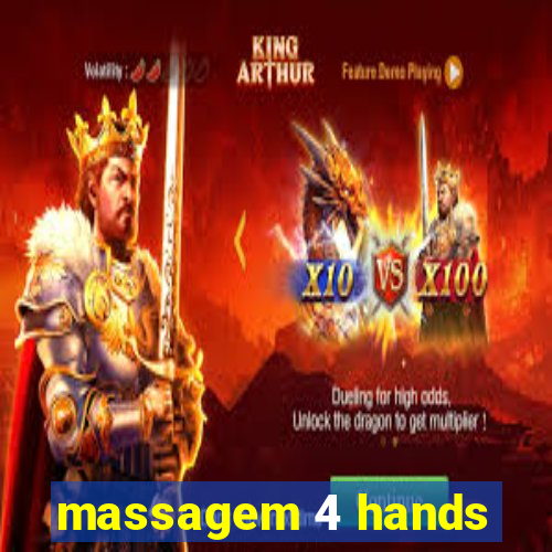 massagem 4 hands