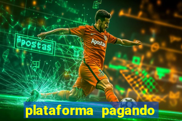 plataforma pagando bonus no cadastro